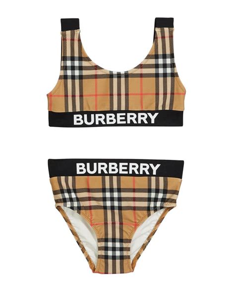 burberry swimming suits|burberry high waisted bikini.